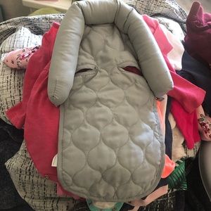 Baby car seat head padding